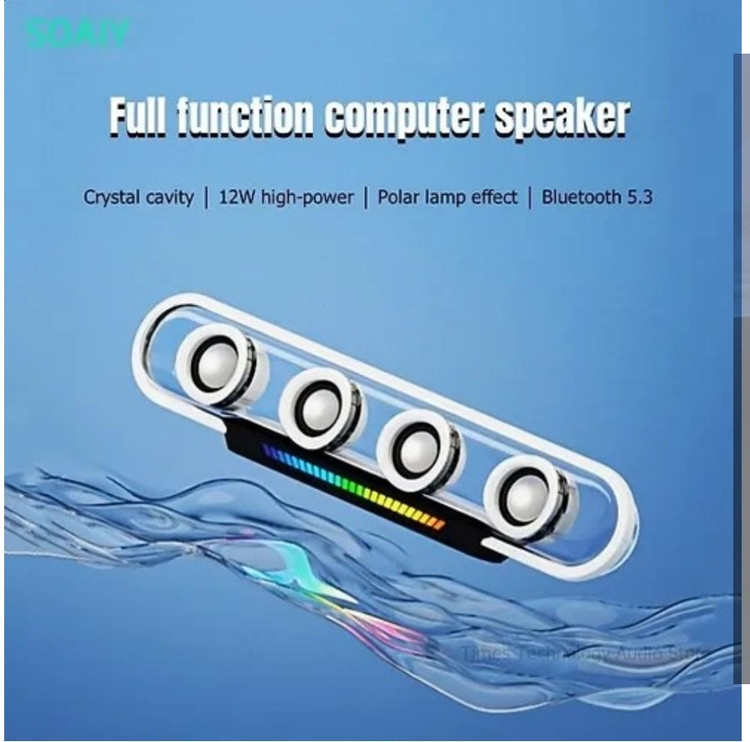 اسپیکر شیشه ای بلوتوث مدل S-200