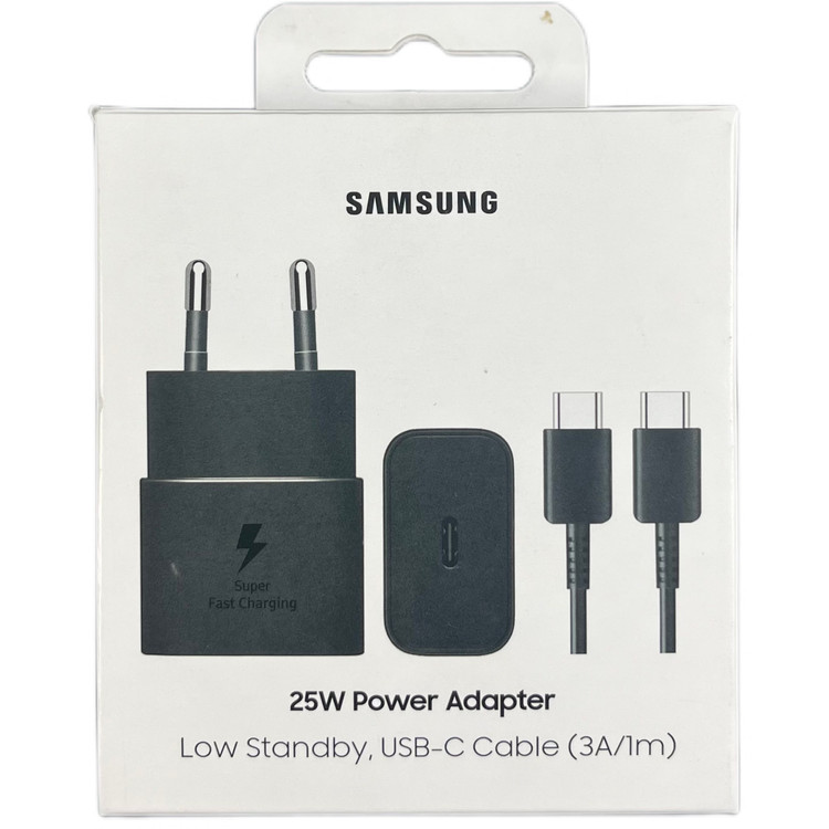 شارژر اورجینال 25 W سامسونگ مدل EP-T2510 به همراه کابل