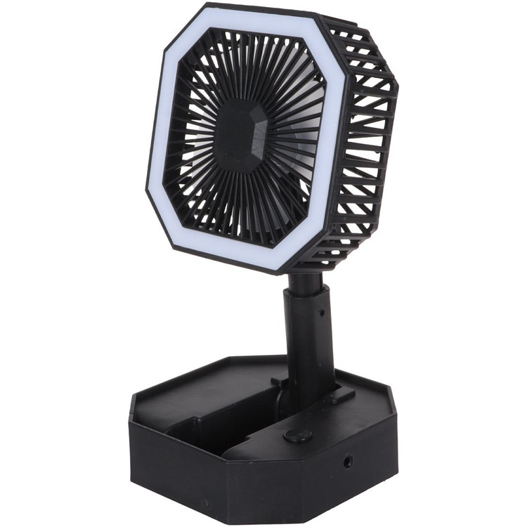 پنکه رومیزی شارژی تاشو MULTY FANCTION FAN
