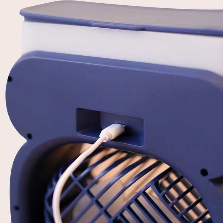 پنکه مه پاش رومیزی تایمردار FAN HUMIDIFIER
