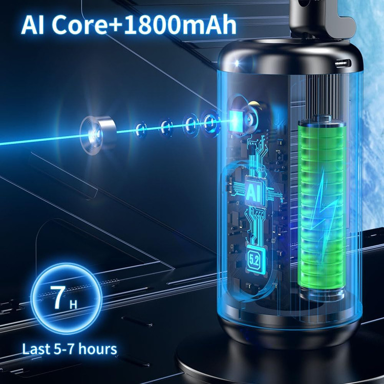گیمبال و نگهدارنده موبایل 360 درجه با ردیابی خودکار چهره مدلQ04