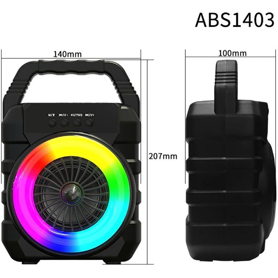اسپیکر بلوتوثی قابل حمل مدل ABS1403