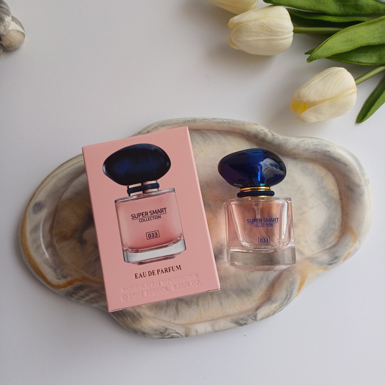 عطر ادکلن زنانه جورجیو آرمانی مای وی سوپر اسمارت کالکشن کد 033 (Super Smart Collection Giorgio Armani My Way) حجم 25 میل